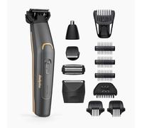 BaByliss Tondeuse homme MT987E – Multi-usages Graphite Precision 12 en 1 – Sans fil – Noir