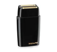 BaByliss PRO FXFS2B BLACKFX Metal Collection, Rasoir sans fil en métal double grille Noir
