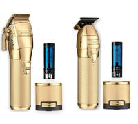 BaByliss PRO GOLDFX FXONE Professional Clipper & Trimmer Set, FX899G & FX799G