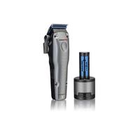 BaByliss Pro Tondeuse cheveux professionnelle Fxone Lo-PRO FX729E sans fil grise