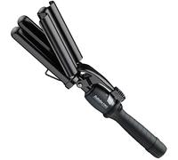 BaByliss Pro Porcelain Triple Barrel Waver Tong - Black