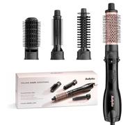 BaByliss Brosse soufflante Smooth Finish 1200 AS122E – Multistyle 4-en-1, 3 températures, ionique