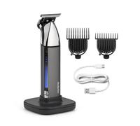 BaByliss - T996E - Tondeuse barbe Sans Fil Super-X Metal, Lames XL de 40mm en acier japonais ultra-précises, 13 hauteurs d coupe, 100% Waterproof, Idéale pour barbe courte à mi-longue