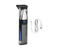 Tondeuse barbe BABYLISS Super-X Metal S996E, molette réglable, 24 hauteurs de coupe, précision 0,2 mm, autonomie 90 mn