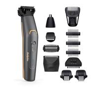 BaByliss Tondeuse homme MT987E – Multi-usages Graphite Precision 12 en 1 – Sans fil – Noir