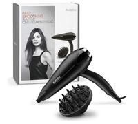 Babyliss Turbo Smooth Sèche-cheveux 2200 W D572DE - noir - argenté
