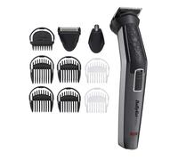 BaBylissMEN Tondeuse Multi-usages Kit 10 en 1 Carbon Titanium avec Tondeuse Nez et Rasoir de Finitions MT727E