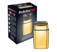 BaBylissPRO FXFS2G FOILFX02 Rasoir sans fil métal double feuille or