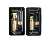 BaBylissPRO GOLDFX FXONE Professional Clipper & Trimmer Set, FX899G & FX799G