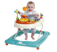 Babylo Twist About Trotteur pour bébé avec activités et jeux électroniques, hauteur réglable et siège pivotant rembourré à 120 degrés