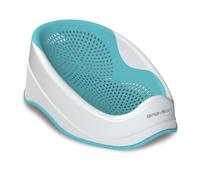 BABYLON DOLPHIN Siege de bain pour bebe de 0-6 mois - Ergonomique baignoire bébé - Hypoallergénique Résistant à la moisissure - Antidérapant - Transat de bain pour bebe - Siege bebe douche - Vert aqua