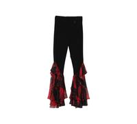 Babylon - Pantalon Évasé à Volants - Femme - Pantalons - Multicolore - Taille: 46 FR