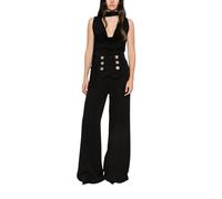 Babylon - S00509 Pantalon Large - Femme - Pantalons - Noir - Taille: 48 FR