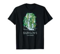 Babylone Jardins Suspendus Monde Ancien Perdu T-Shirt