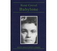 Babylone - René Crevel - Ombres - Poche - Roman