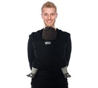 Babylonia Baby Carriers - Echarpe de portage extensible Tricot-Slen Organic - Black