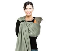 Babylonia Echarpe de Portage Sling Gris/Violet