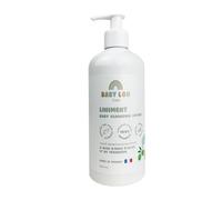 BABYLOU CARE Liniment Bébé 500 ml | Soin Nettoyant Change Bébé Peaux Sensibles | 100 % d'ingrédients d'origine naturelle & vegan, fabriqué en France | Protège, Nourrit & Apaise la peau fragile