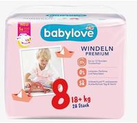 babylove Couches Premium Taille 8 18+ kg, 28 pièces