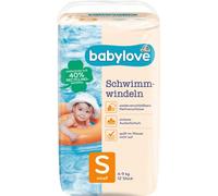 babylove Lot de 12 couches de natation Taille S 4-9 kg