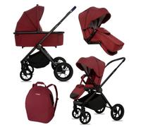 BabyLux® Poussette 2en1 BOLDO, Pliable Set De Poussettes Combinées Légères