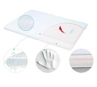BabyMatex ** Oreiller pour bébé Aeroslim avec housse ** Oreiller en mousse à mémoire de forme respirante ** Système Aero 3D pour une parfaite circulation de l'air.