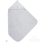BabyMatex Peignoir 100x100 MAXI gris clair 42 avec appliqué décoratif