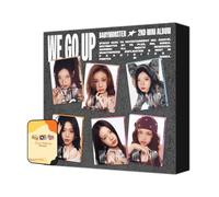 BABYMONSTER Album - WE GO UP Random ver (PATTERN ver.)+Pre Order Benefits+BolsVos Exclusive Idol-Inspired Giveaways Package
