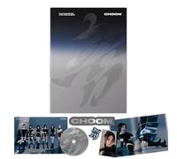 BABYMONSTER - CHOOM 3rd Mini Album (Metallic Ver.) Mini Poster Cover + Stickers + Photobook + Logo Tag + 4 Extra Photocards Official K-POP Sealed Album