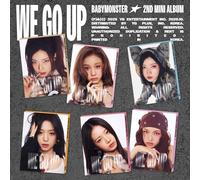 BABYMONSTER - We Go Up - Random Cover Pattern Version - incl. 56pg Photobook, 3 Selfie Photocards + Folded Poster