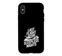 Babymoon Tenue de Grossesse pour Les futurs Parents Coque pour iPhone X/XS
