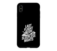 Babymoon Tenue de Grossesse pour Les futurs Parents Coque pour iPhone XS Max