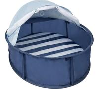 BABYMOOV Babyni mariniere 2 en 1, aire de jeux et lit d'appoint , anti-UV FPS 50+, moustiquaire et auvent inclus, systeme pop-up