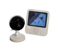 Babymoov Babyphone caméra Yoo Start - Ecran sur Batterie - 300 m de portée - Vision Nocturne et Fonction VOX - berceuses - Garantie à Vie