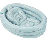 Babymoov Baignoire Gonflable de voyage, Évolutive en Piscine pour enfant, Réducteur Amovible, De 0 a 12 mois, Aqua Dots