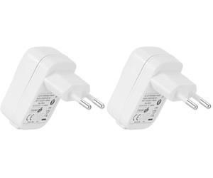 Babymoov Chargeur Secteur USB - Port Universel Chargeur Mural (5V) Adaptateur USB Universel (Lot de 2)