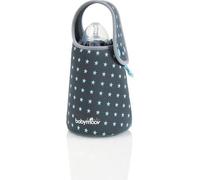 BABYMOOV Chauffe-biberon autonome, évolutif, housse isotherme, facile a transporter, gris