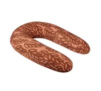 Babymoov Coussin de grossesse et d'allaitement B.Love 2 en 1 - Vegetal Terracotta - Babymoov