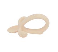 Babymoov Cuillère Bébé 1er Âge en Silicone et Anneau de dentition - Dès 4 Mois - Idéale pour Diversification Alimentaire - Soulage Poussées Dentaires - Ergonomique - Passe au Lave Vaisselle