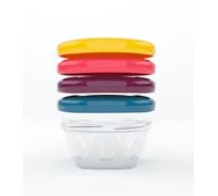 Babymoov - Lot de 4 bols de conservation Babybols 120 ml