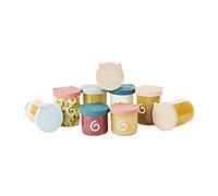Babymoov Pots de conservation ISY BOWLS – 9 pots verre borosilicate 100% recyclables 6×250ml+3×120ml