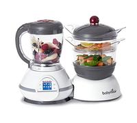Babymoov - Nutribaby Classic, Robot Multifonctions, Cuiseur Mixeur pour Bébé, Cherry