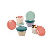 Babymoov Pots de conservation Babybols 6x180 ml - Eco-conçus - Fabriqués à partir de matière végétale en France - Recyclables - 100% Hermétiques