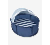 Babyni Aire de Jeux & lit d'appoint Anti-UV FPS 50+ Marinière bleu blanc TU