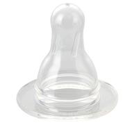 babynova Tétine Ronde en silicone pour biberons à col standard - Tétine avec technologie anti-coliques - Sans BPA - Fabriquée en Allemagne - Taille L (débit rapide pour bouillie)