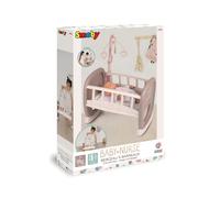 Baby Nurse - Berceau à barreaux Smoby - Pour poupon jusqu'à 42 cm - Fabriqué en France