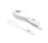 BabyOno Hair Brush brosse à cheveux White 2 pcs