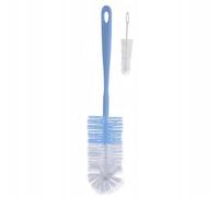 BabyOno Brosse pour biberons et tétines avec mini brosse 721/01 bleu