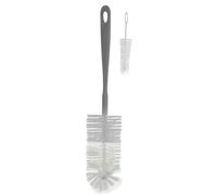 BabyOno Bottle Brush Bottle Brush brosse pour le nettoyage des biberons et des tétines Grey 2 pcs
