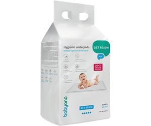 BabyOno Get Ready Hygienic Underpads matelas à langer jetables 40 x 60 cm 22 pcs